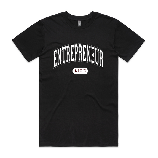 Entrepreneur LIFE Tee BLACK