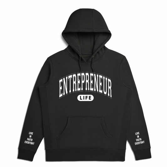 Entrepreneur LIFE Hoodie BLACK