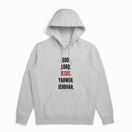 Name Above All Names Hoodie GRAY