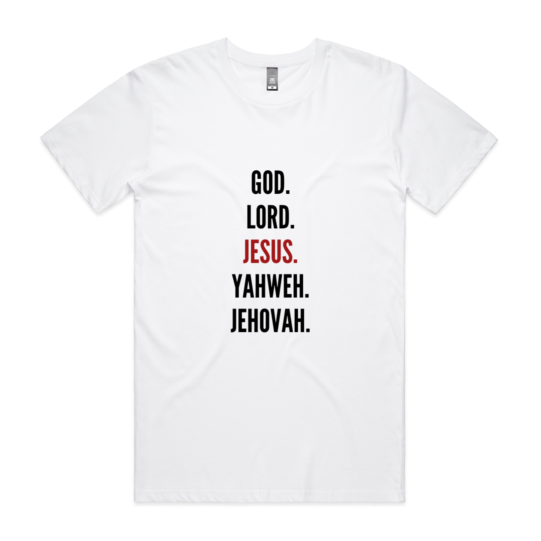 Name Above All Names Tee WHITE