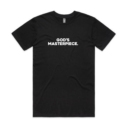 God's Masterpiece Tee BLACK