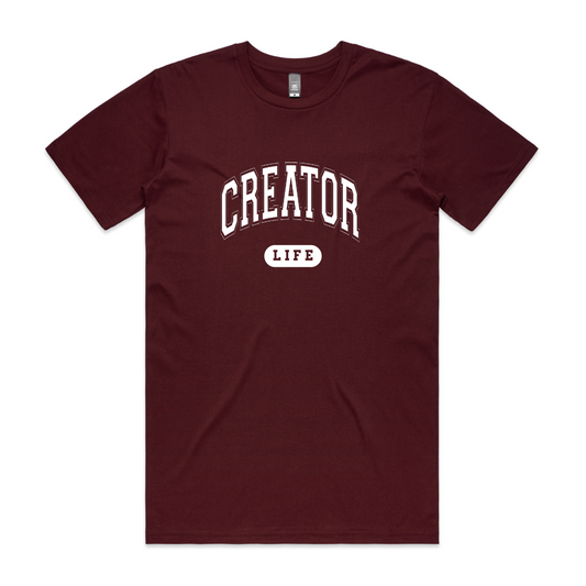 Creator LIFE Tee MAROON