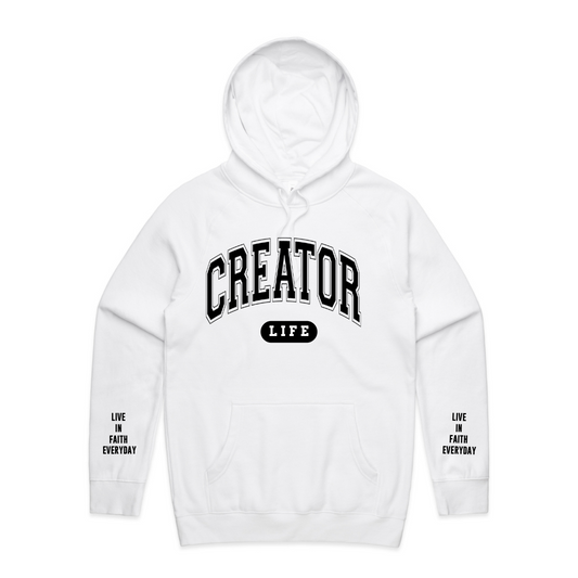 Creator LIFE Hoodie WHITE