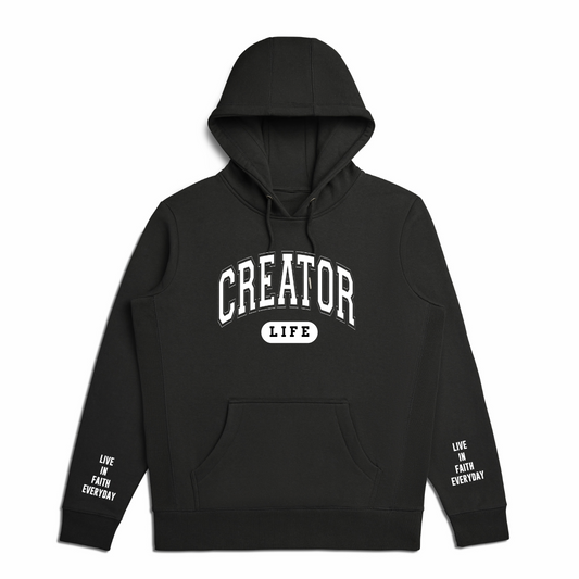 Creator LIFE Hoodie BLACK