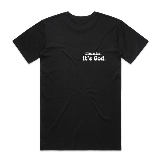 It's God Tee BLACK