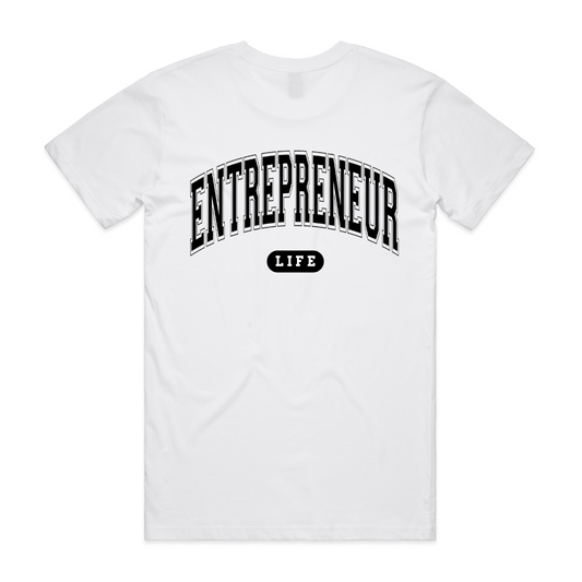 Entrepreneur LIFE Tee WHITE